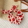 New temperament advanced sense neck cotton and linen silk scarf women's Korean lazy style versatile brown series small square scarf