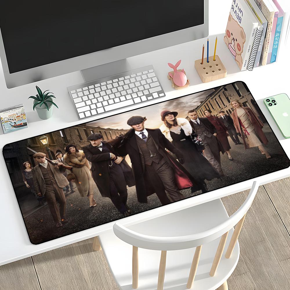 P-Peaky B-BlindersE Mouse Pad Rubber Mat Laptop Xxl Mousepad Notebook Gamer Computer Table Gaming Accessories