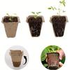 40 Pack Peat Seed Starter Trays with 40 Plants Labels 480 Cells Seedling Start Pots Kit Gardens Germination Plant Starter Trays