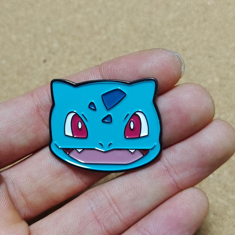 Pikachu And Bulbasaur Enamel Pins Squirtle Charmander Brooches for Women Cartoon Badge On Backpack Hat Decoration Gifts