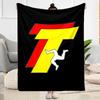 Isle Of Man Tt Race Flannel Blanket-Soft and Suitable for Sofas,Beds,Offices,Travel,All Seasons,Great Gift for Holidays and Birthdays.