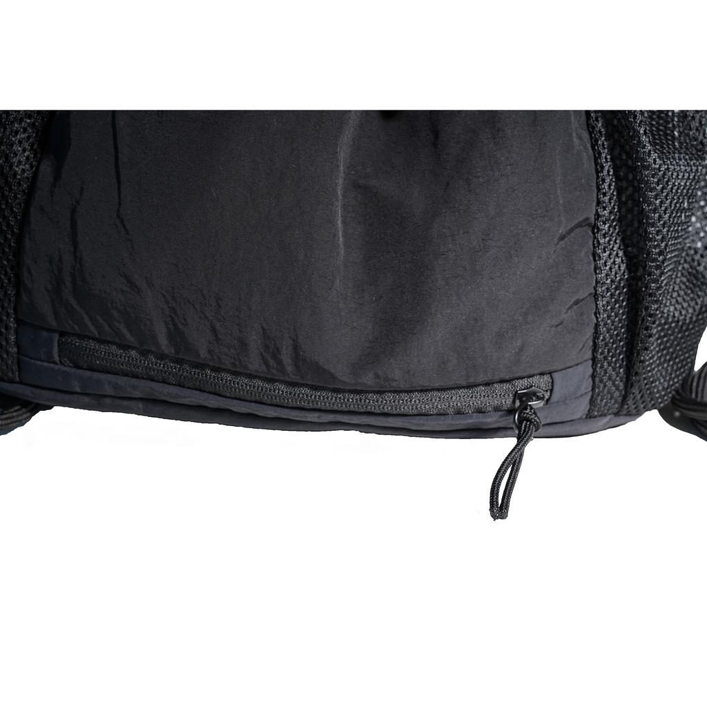 Wepulse Mesh Nylon String Gym Sack Black