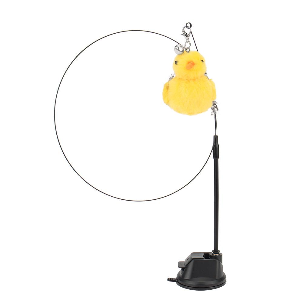 Small Accessories For Cat Toy Butterfly Tease Cat Stick Feather Kitten Interactive Play Pet Toy