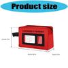 Lockout Bag Lockout Tagout Bag Polyester Cloth Large Capacity Heat Resistant Lockout Tagout Storage Bag with Display