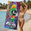 Customizable personalized beach towels Marvin the Martian themed designs.Suitable for the beach, yoga, sports;ideal as beach accessories