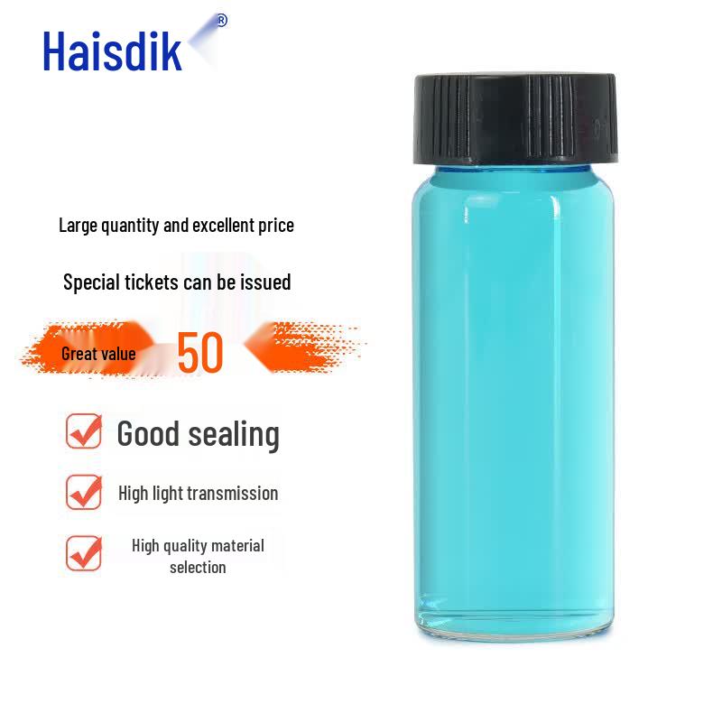 Laboratory Glass Screw-Cap Sample Bottles 30ML