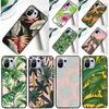 Tropical Leaves Banana Leaf Cover For Xiaomi 14 Ultra 13 11T 12T 13T 14T Pro POCO X6 X7 Pro X3 X5 F3 F5 F6 M6 Pro Case