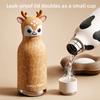 Cartoon Animal Shapes Insulated Water Bottle 480ml Vacuum Insulated Bottle  for Daily Use