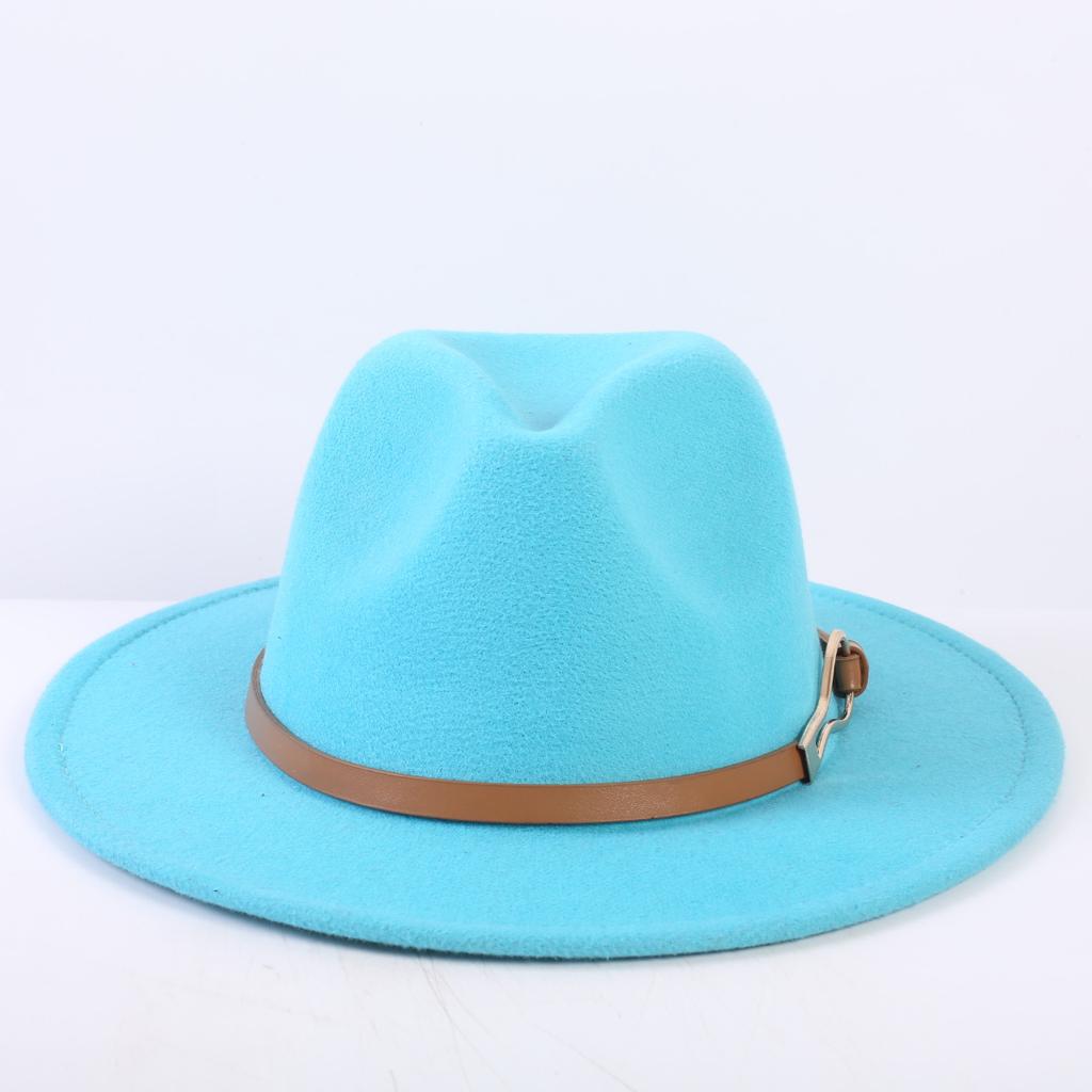 Popular European and American classic simple flat-brimmed top hat men's and women's fashionable and elegant versatile jazz hat top hat