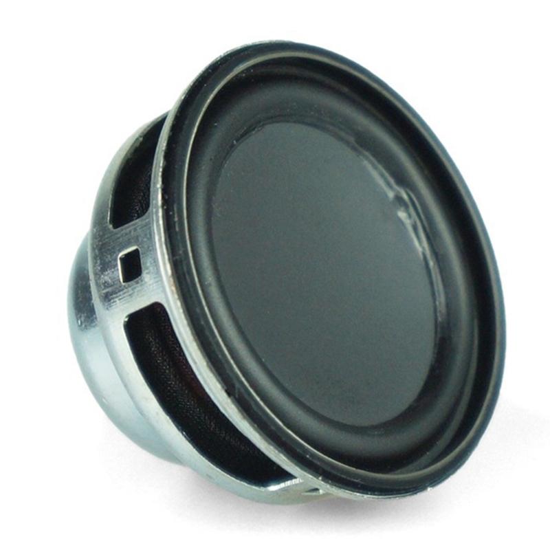 2Pcs 36mm 4Ohm 3W Full Ranges Speakers Stereo Woofer Loudspeaker Round Shape Replacement Loudspeaker Magnetic Speakers
