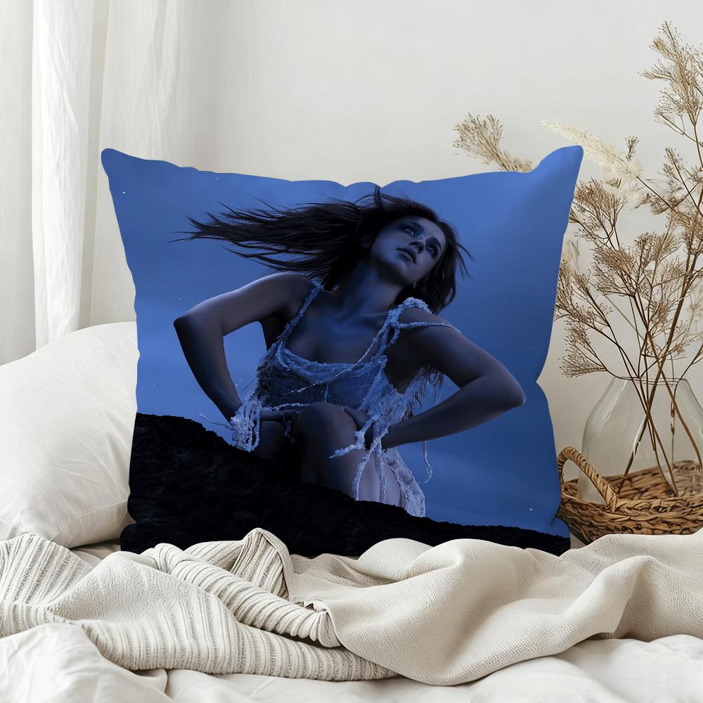 Hot Singer Tate McRae So Close To What Pillow Case Bedroom Sofa Living Room Backrest Decoration Square Cushion Nap Time