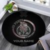 Custom Name Futebol Clube Do Porto Round Area Rug,Carpet Rug for Living Room Bedroom Sofa Playroom Decor,Non-slip Floor Mat