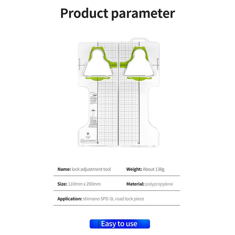 1 Stück Fahrrad Look Pedalplatten Einstellung Fahrrad Selbstverriegelnde Pedalplatten für Look Radsport Verriegelungsschuhe Platten Einstellwerkzeug
