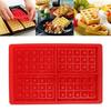 Nützliche Waffeln Kuchen Schokolade DIY Pfanne Silikonform Backform Küchenwerkzeug