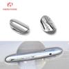 For BMW Mini Cooper JCW One F54 F55 F56 F57 F60 ALL4 Front Outside Door Handle Lock Key Hole Cover Trim Chrome Cap