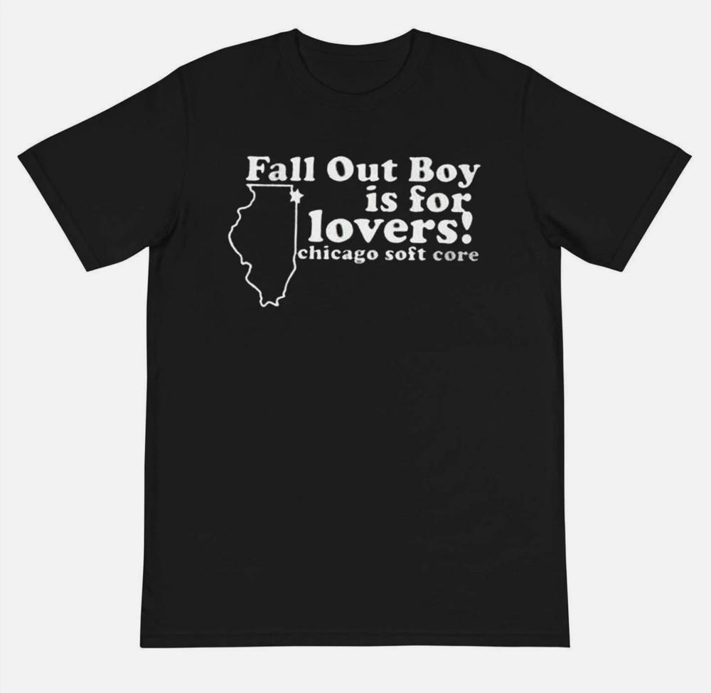 

Хлопковая футболка с коротким рукавом Fall Out Boy Is For Lovers, размеры S-4XL XL