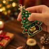 Christmas Tree with Refrigerator, Opener for Holiday Party Favors and Small Gifts