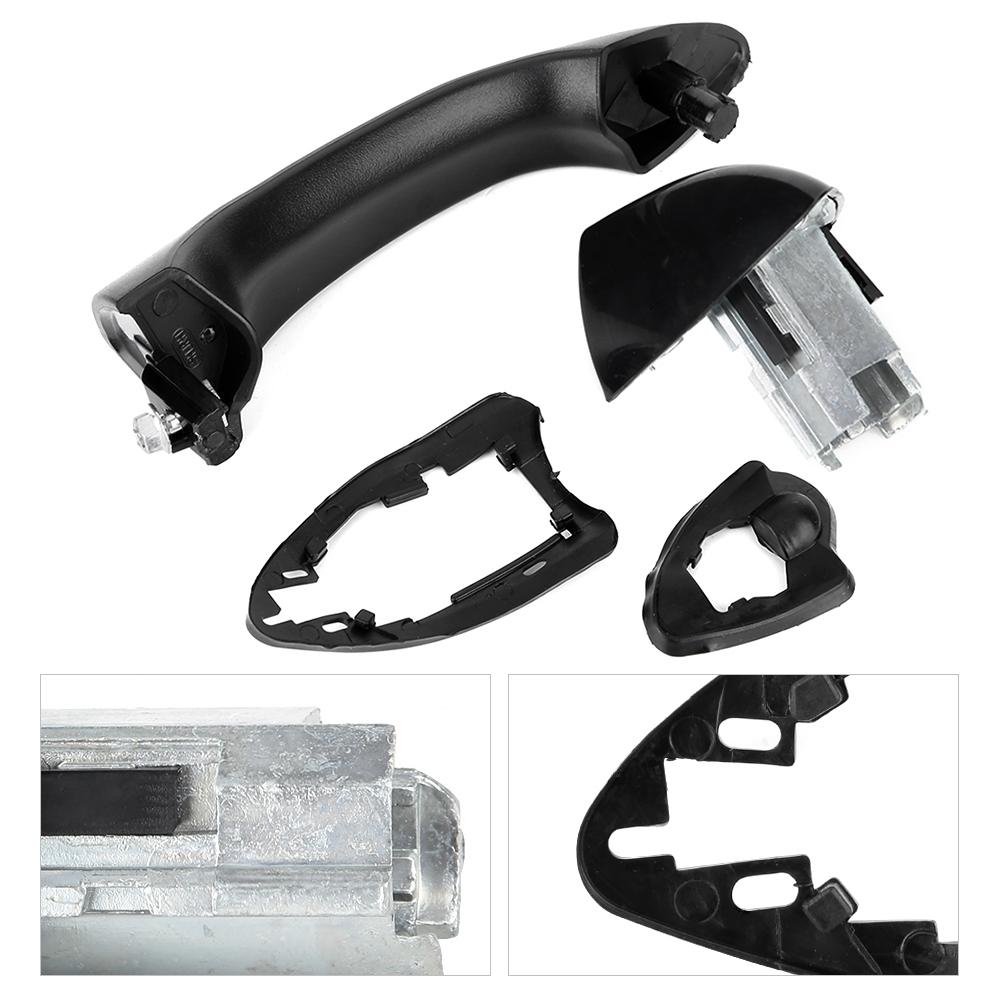 Kľučka dverí zadná ľavá vonkajšia, vhodná pre E53 X5 2000 2006 51218243617