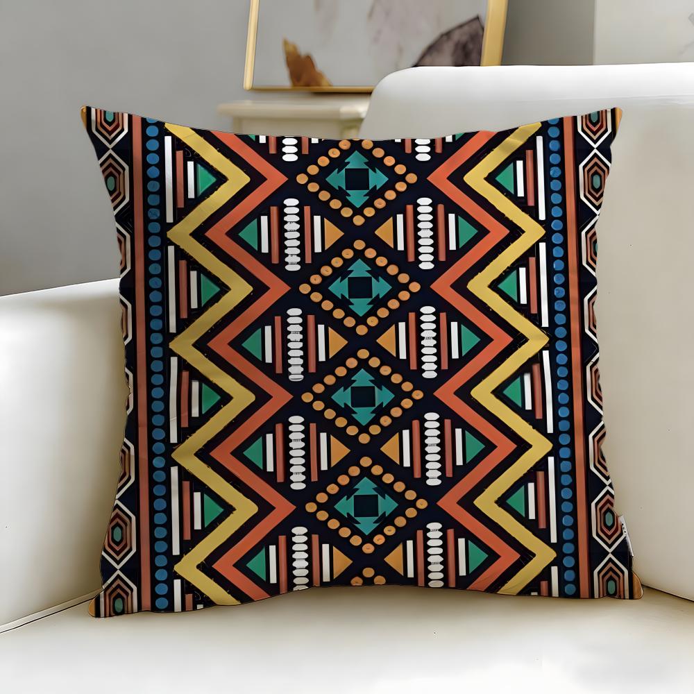 Floral pattern Cushion Cover Soft EasyWash Pillow Case Versatile for Couch Bed Travel and Office
