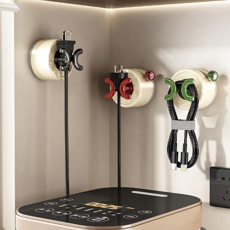 Sucker Hook Holder Wall Mount With Strong Load Capacity For Kitchen Storage