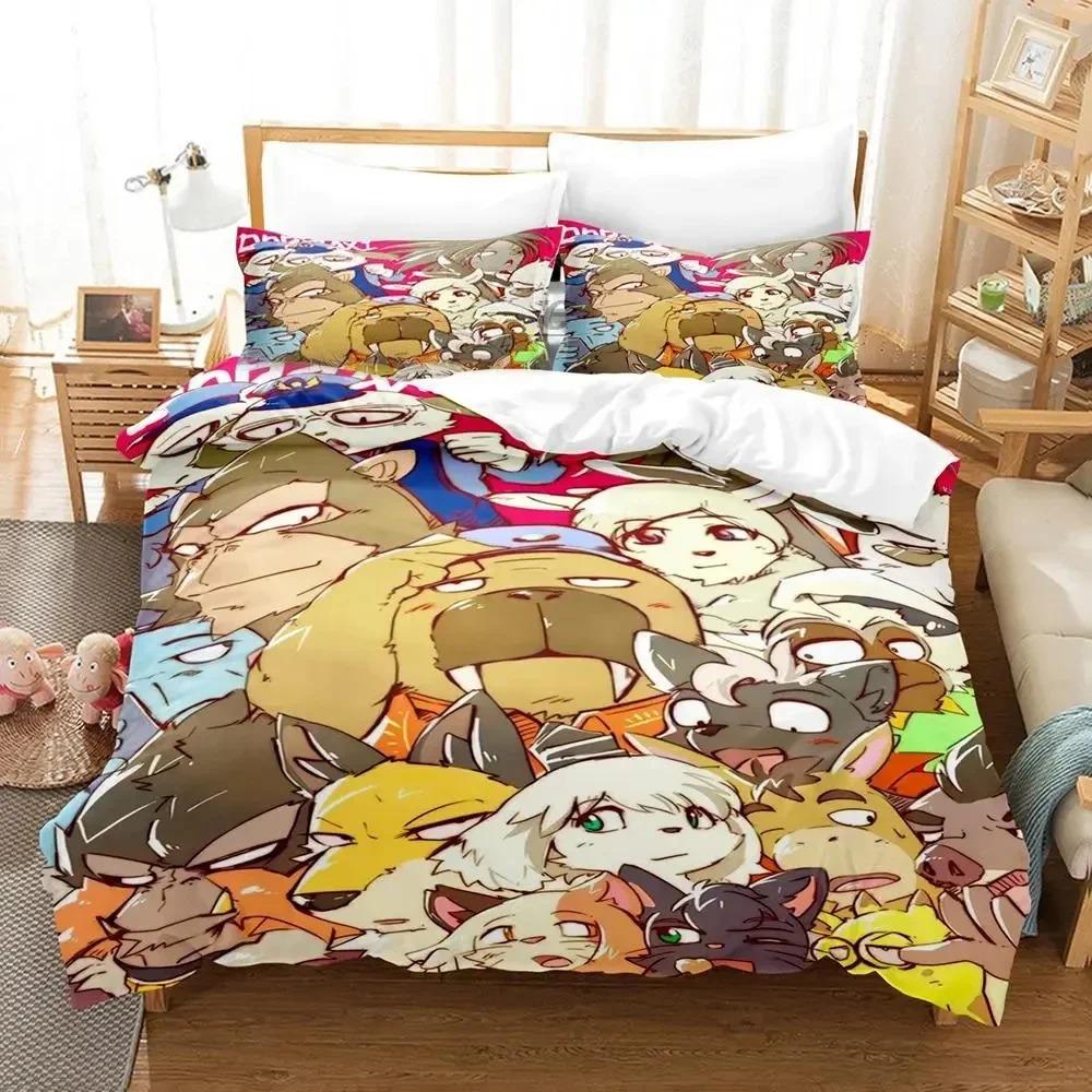 3D Priting Cartoons Odd Taxi Bedding Set Boys Girls Twin Queen Size Duvet Cover Pillowcase Bed Kids Adult Fashion Home Textiles