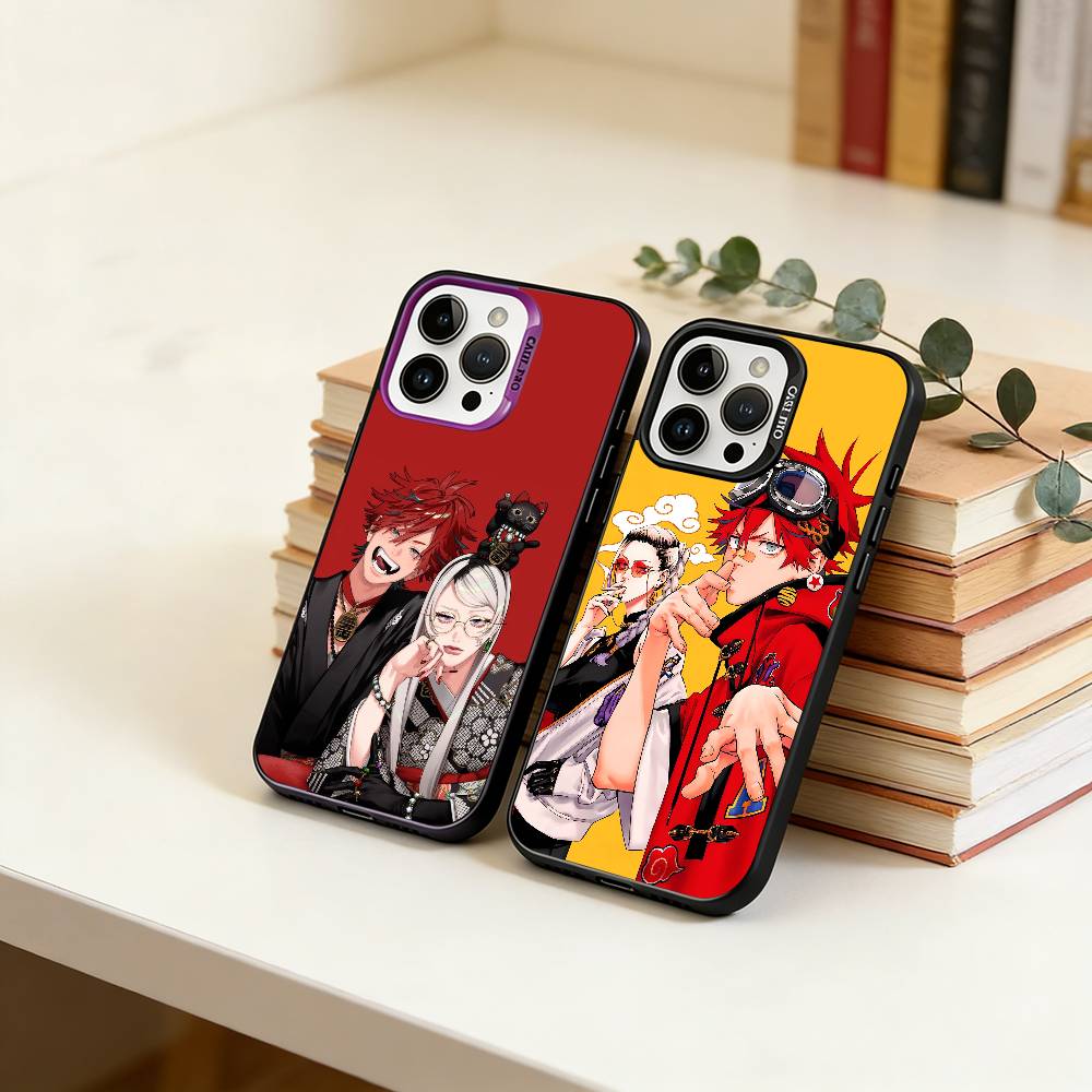 G-Gokurakugai A-Alma Phone Case For iPhone 17,16,15,14,13,12,11 Plus,Pro Max,XS,Colorful Silver Phone case Funda Cover