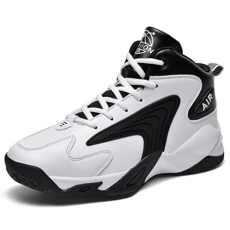 Basketball Shoes Four Seasons Parent-child Sports Casual Shoes Men's Leather Classic Racing Outdoor Running Shoes Speed Sneakers