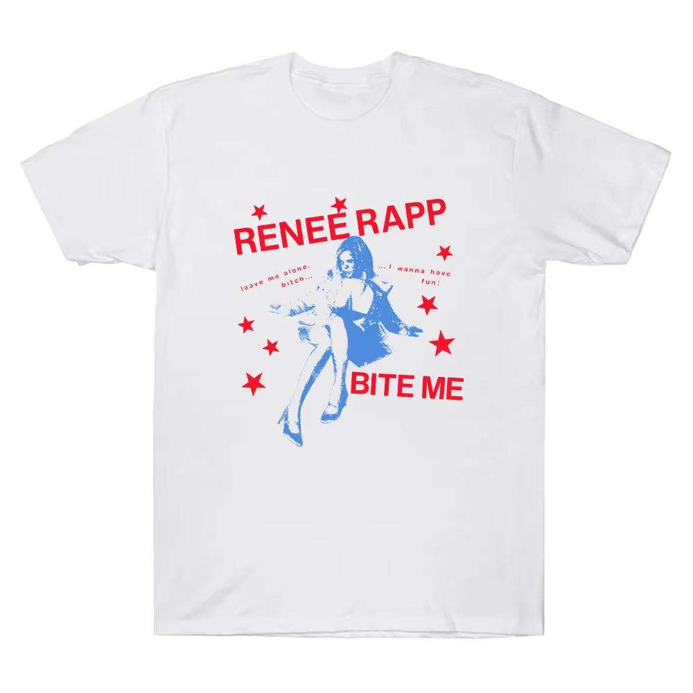 Pink Tour Tee Reneé Rapp Gift for Woman and Man Unisex Tshirts Comfort Cotton Oneck Short Sleeve Oversized T Shirt
