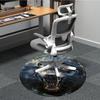 1PC Wolfpack Alpha Office Round Area Rug, Mat Suitable For Office, Under Office Chairs Bedroom Living Room Home Decor, Room Deco