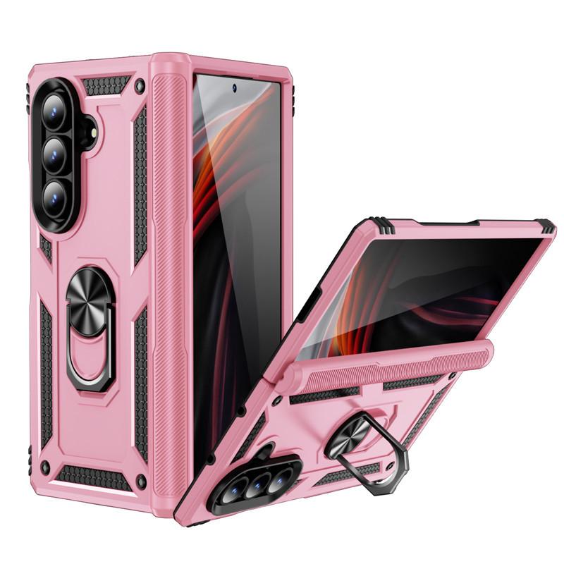 Passer til Samsung Z Fold5 Sammenleggbar Mobiltelefondeksel Z Fold7 Sergeant Anti-fall Brakett Anti-fall Deksel