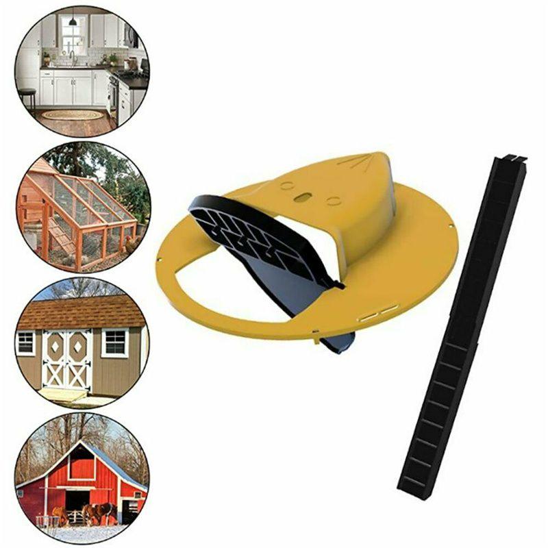 Durable And Effective Mouse Trap With Auto Reset Rat Door For Easy Rodent Control