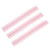 10PCS 34 Hole Binding Spine Plastic Split Loose Leaf Rings Detachable Binding Loop 12mm Diameter