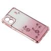 KADEM For Motorola Moto G55 5G Case Flower TPU Flexible Gradient Phone Cover