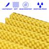M METERXITY Portable Foam Sleeping Pad Insulated Foldable Sleeping Pad Mat for Camping Hiking 185 X 55 Cm Yellow R-value 2.1