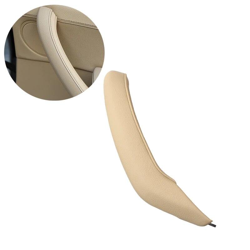 

Для автомобиля с левым рулем и правым рулем BMW X3 X4 F25 F26 внутренняя крышка пассажирской ручки двери кожаный подлокотник внешняя крышка замена 51417246214 Right Beige