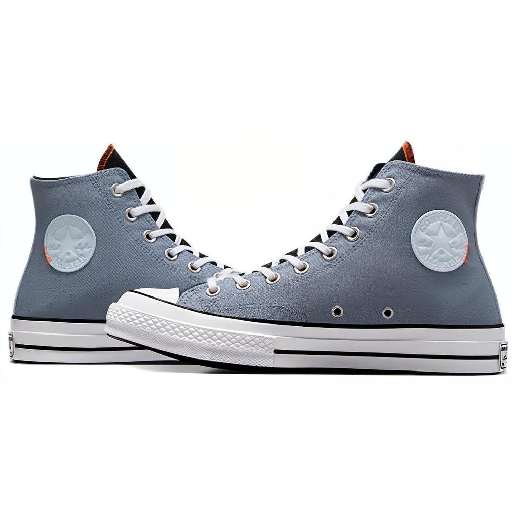 Converse Chuck 70 Comfortable Versatile High-Top Canvas Shoes Unisex Sneakers Blue A06769C