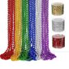 Colorful Plastic Beaded Christmas Tree Ornaments - Festive Decoration Pendant for New Year
