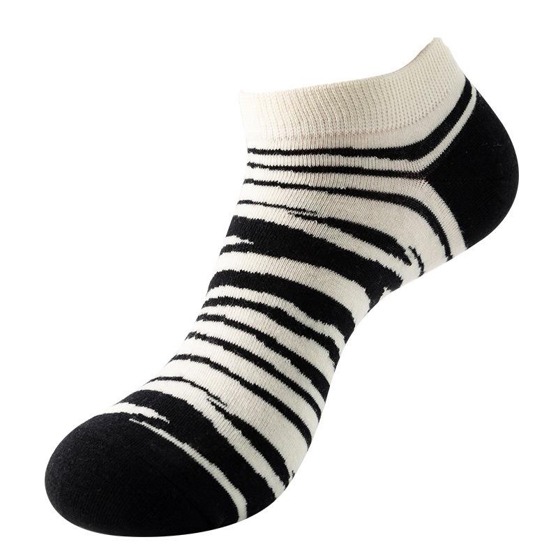 Pánské ponožky Neviditelné krátké letní ponožky Kvalitní Business Casual jarní Barva Česaná bavlna Dámské lodičkové ponožky