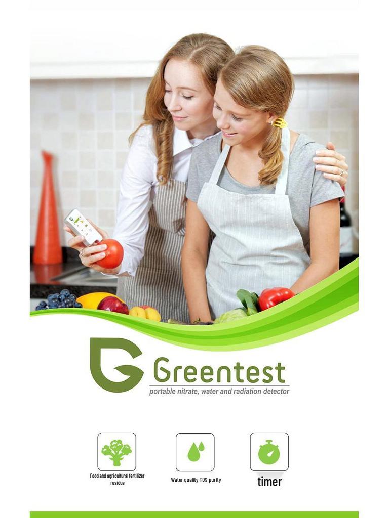 Green Test 1: Portable Capacitive Screen Nitrate Tester for Vegetables and Fruits