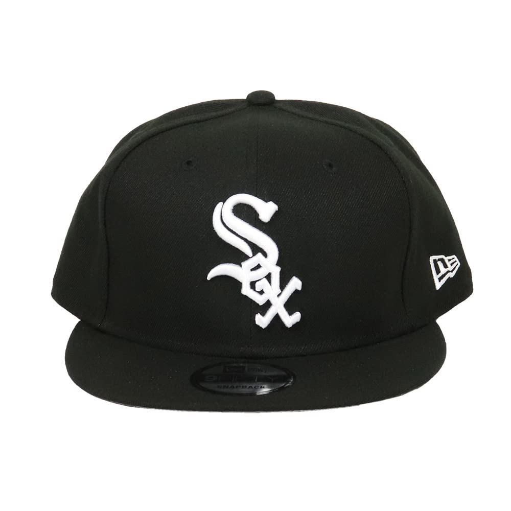 [New Era] Cap 9FIFTY Snapback MLB Major League Baseball Men's Hat Chicago White Sox Black [Used]