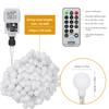 Tomshine Plug-in Globe String Lights 18m/59.06ft 150 LEDs Ball Fairy Light with Remote Control