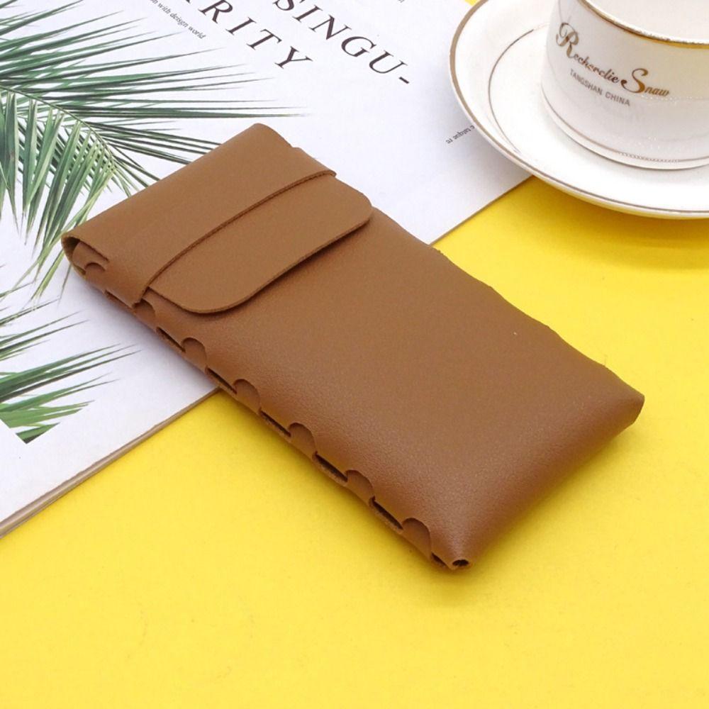 Waterproof Glasses Case Lightweight Eyeglasses Holder Leather Sunglasses Box Bag  Female/Male