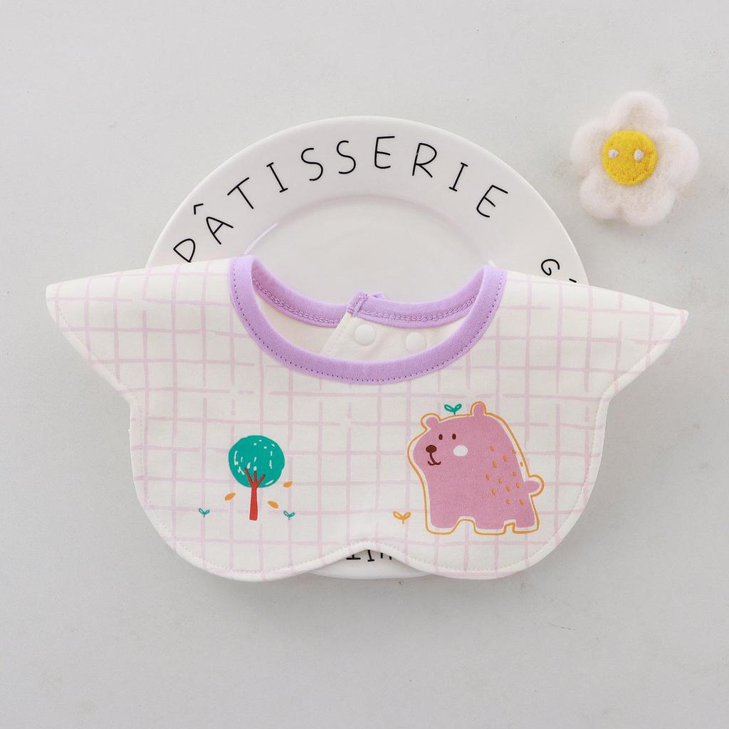 Autumn/Winter Baby Bibs: Anti-Spit Milk, Pure Cotton, Absorbent & Moisture-Wicking Newborn Feeding Bib