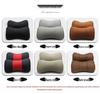 Genuine Leather MG Car Neck & Backrest Pillow - Cowhide Protection with Custom Logo Option