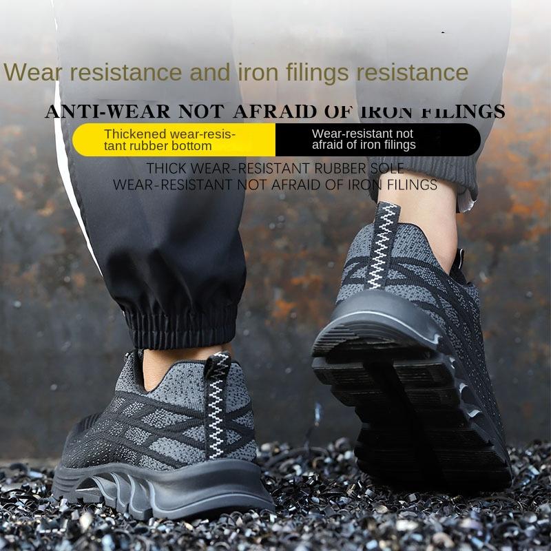 Labor Insurance Shoes Puncture-proof, Steel-headed Shoes Are Breathable, and Work Shoes Are Not Tired After Standing for A Long Time.