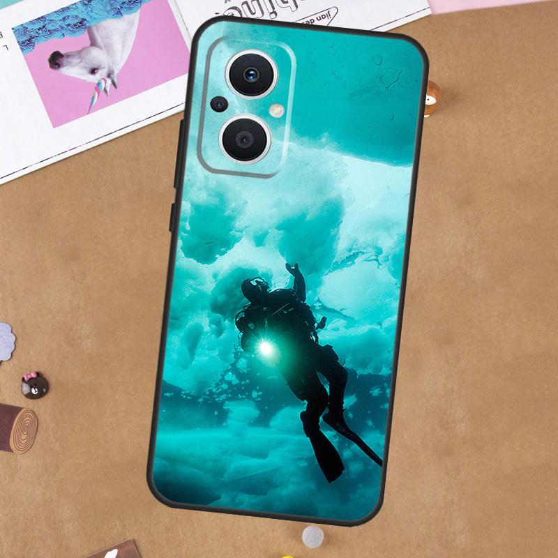 Scuba Diving For OPPO Reno 12 13 14 11 10 Pro 14F 13F 12F 11F 7 8 Lite 8T OPPO Find X9 X5 X6 X8 Pro Case
