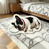 French Bulldog Shaped Rug Dog Carpet For Living Room Bedroom Bathroom Non Slip Floor Mat Kids Room Pet Lover Decor Gift