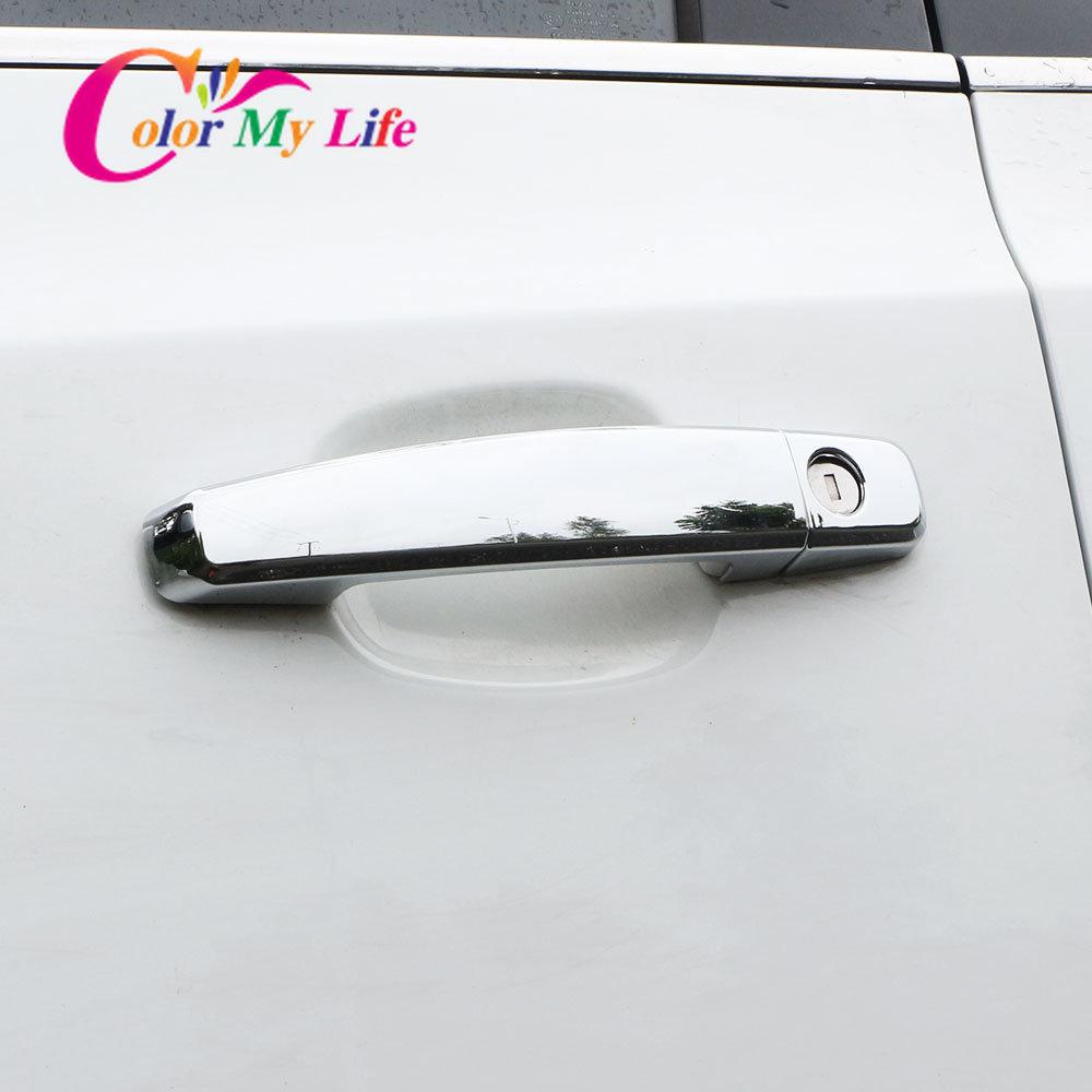 ABS cromat capac mâner ușii autocolant de protecție pentru uși pentru Chevrolet Trax Cruze 2011 - 2015 Accesorii