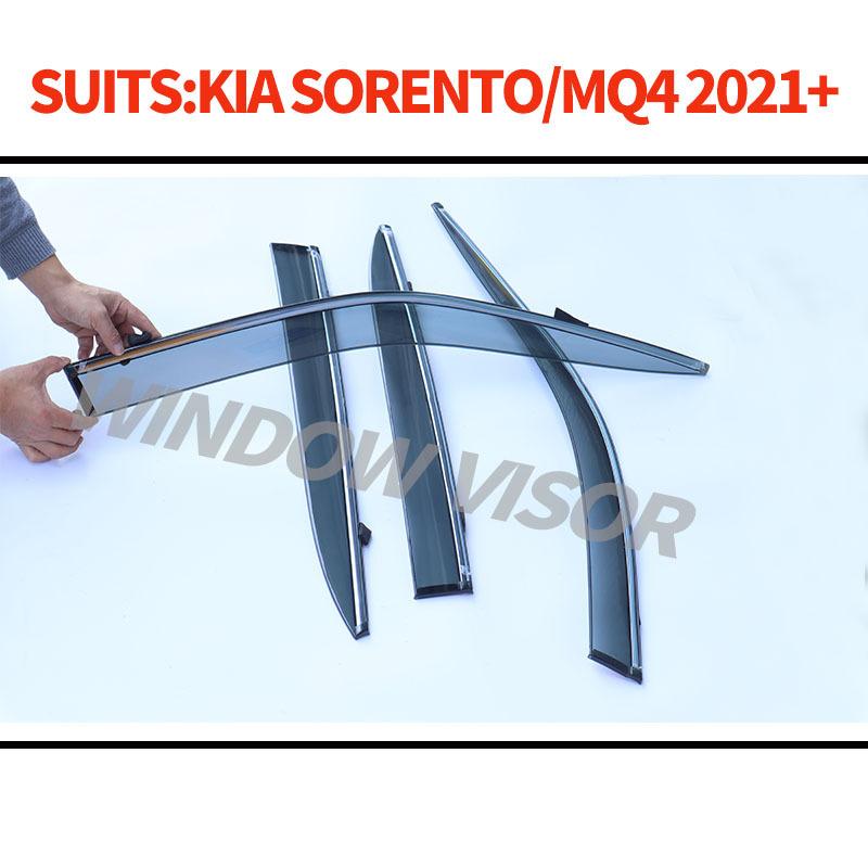 Suitable for Kia Sorento window rain proof eyebrows KIA Sorento +window visors
