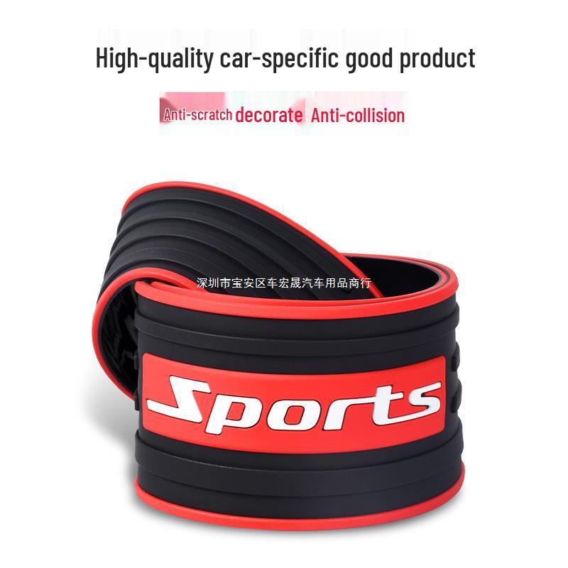 Gumowa listwa ochronna do bagażnika samochodowego, zapobiegająca kolizjom i zarysowaniom